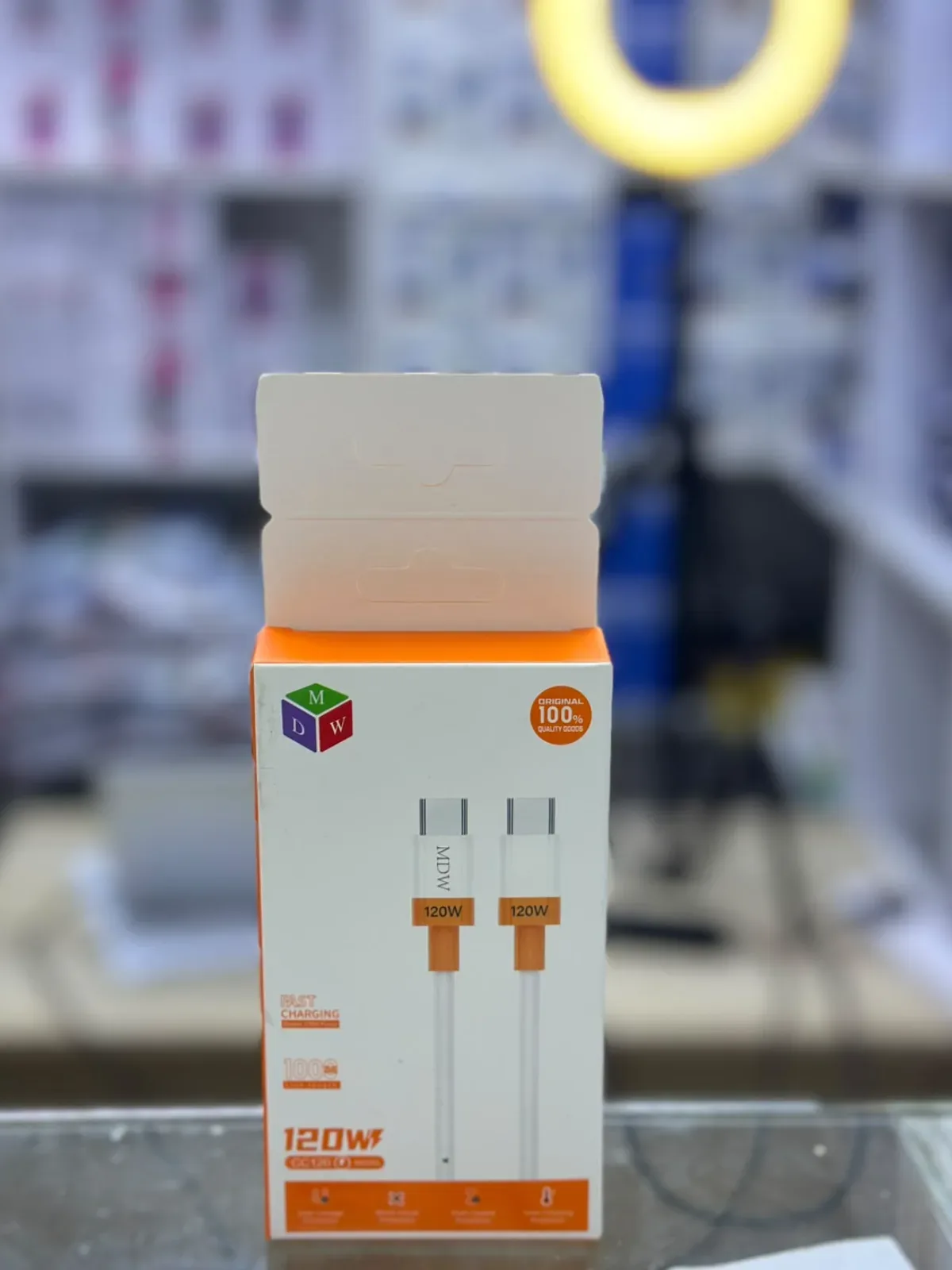 MDW CC120 120W Type-C to Type-C Fast Cable