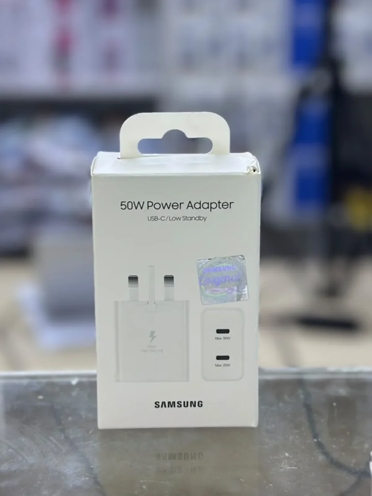 Samsung 50W Dual Port Super Fast Power Adapter (EP-T5020) (Green)