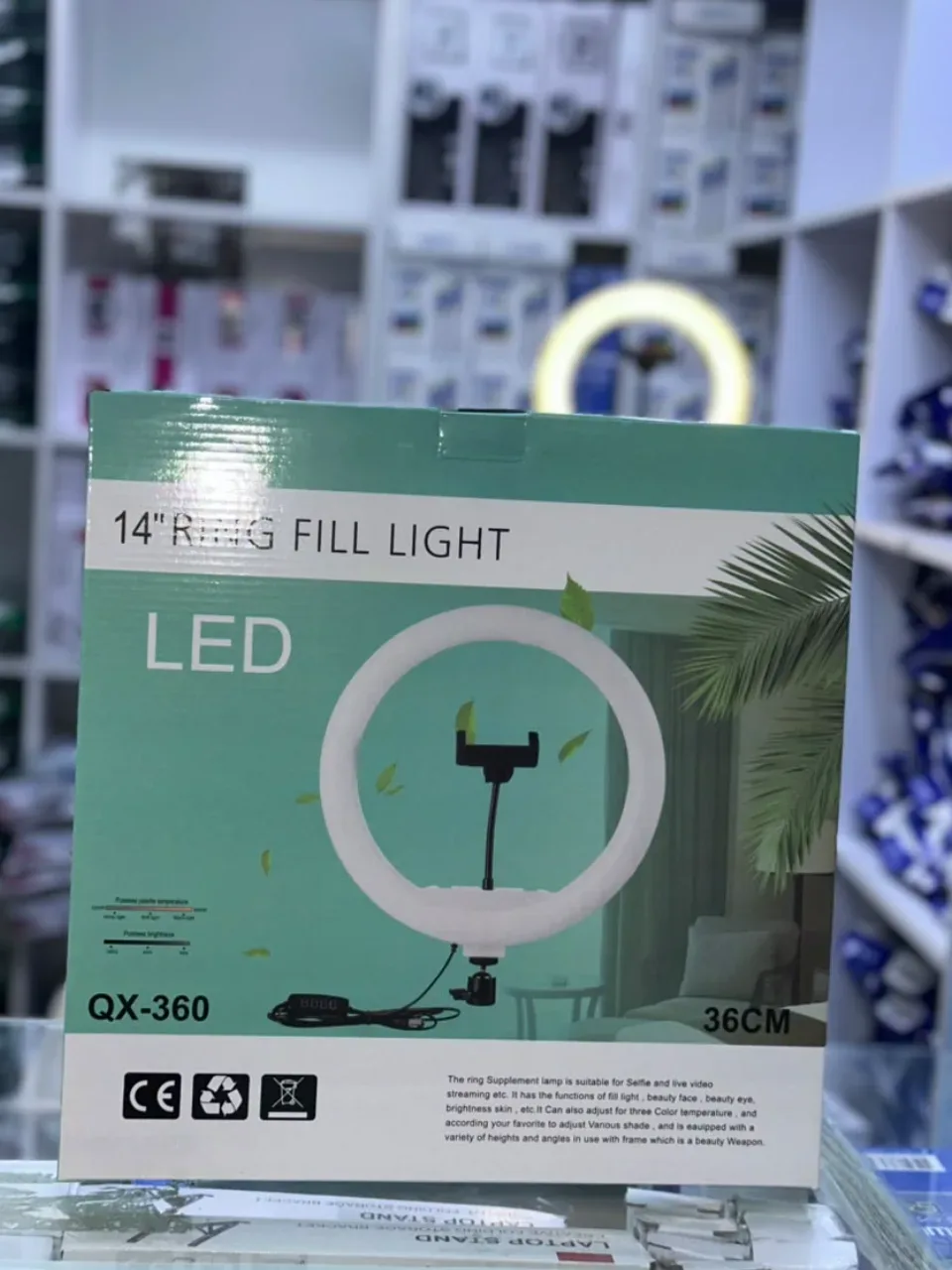 QX-360 14" (36CM) LED Ring Fill Light