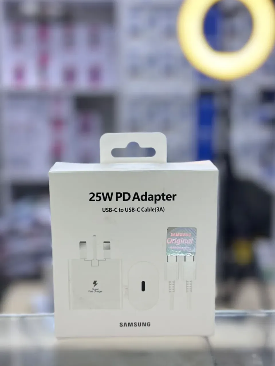 Samsung 25W Charger & USB-C Cable